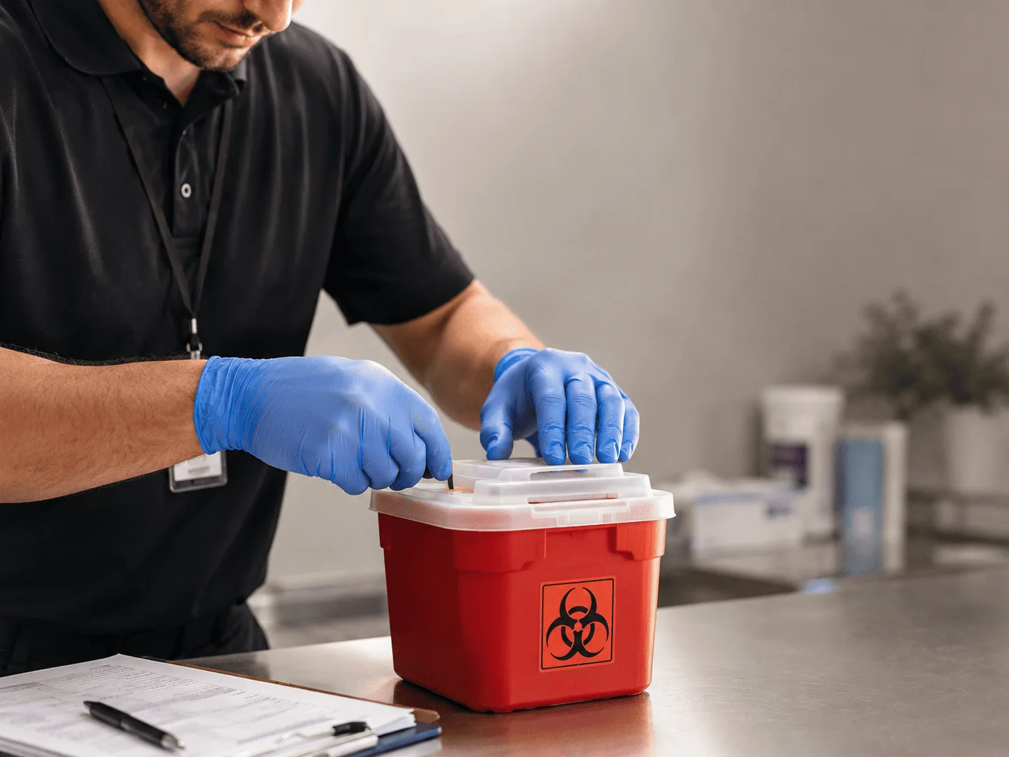 Why choose Sharps Waste Disposal in Michigan, ND